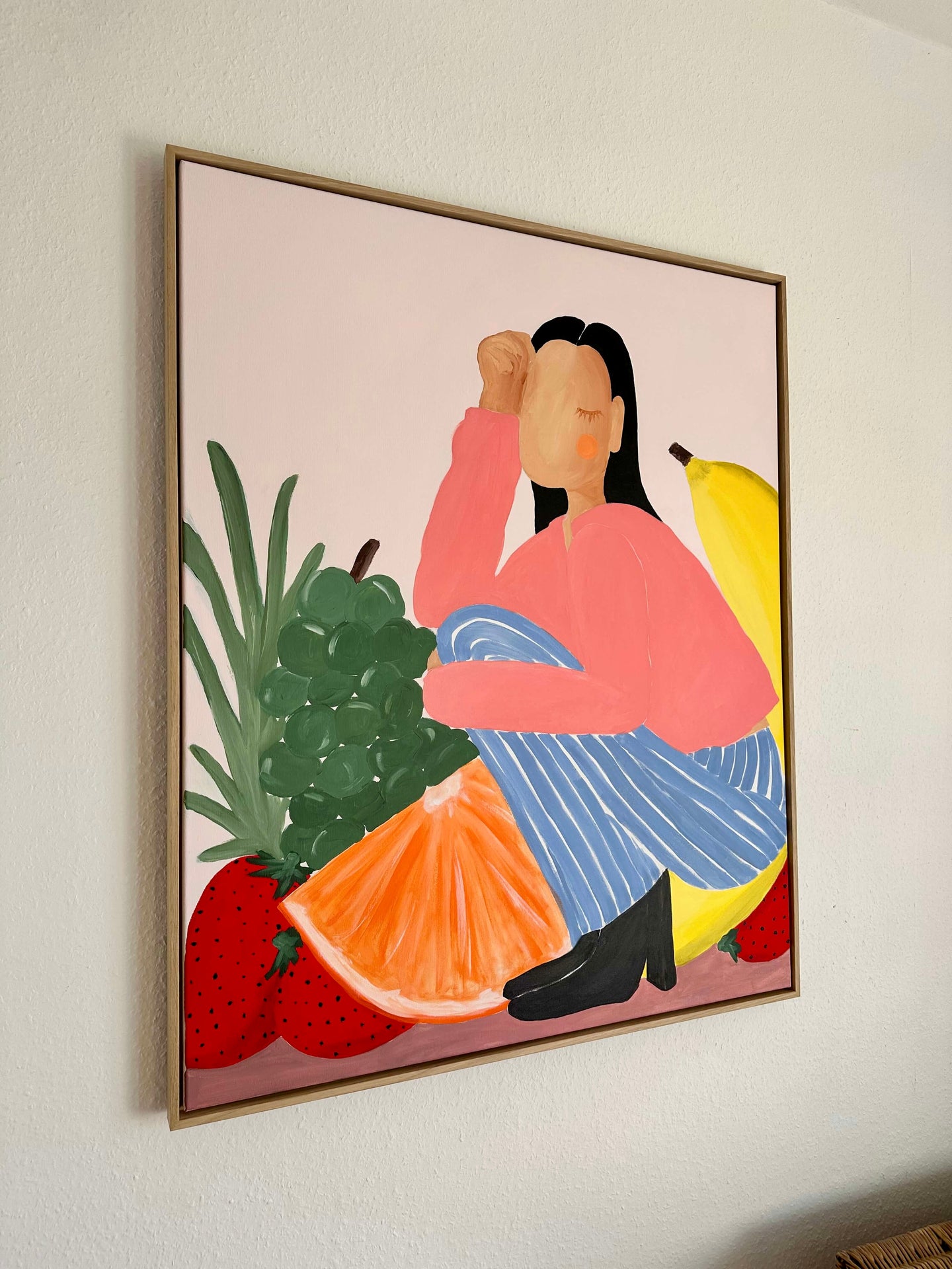 SOLD„Fruiti Baby“Studenten Kunstmarkt